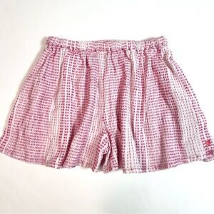 Pink Chicken Millie Woven Shorts Pink White
Size 4T
